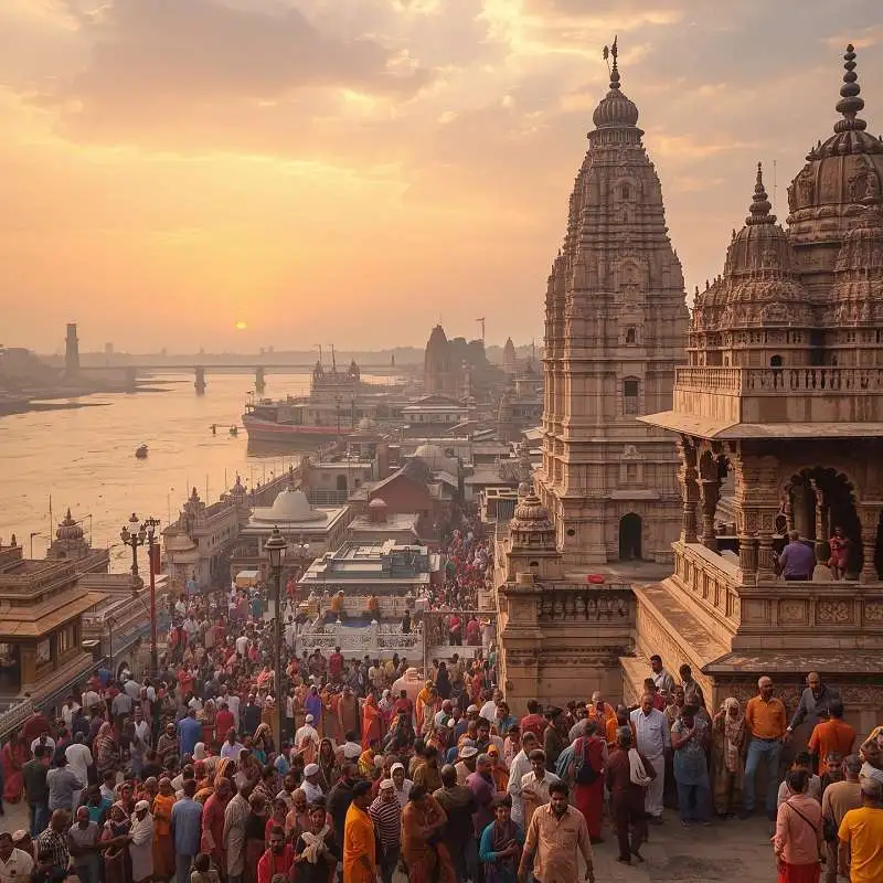 Prayagraj Sangam Tour Package - Sacred Confluence of Ganga Yamuna Saraswati Rivers